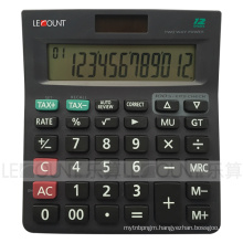 12 Digits Dual Power Tax Calculator with Optional Tax Function (CA1227)